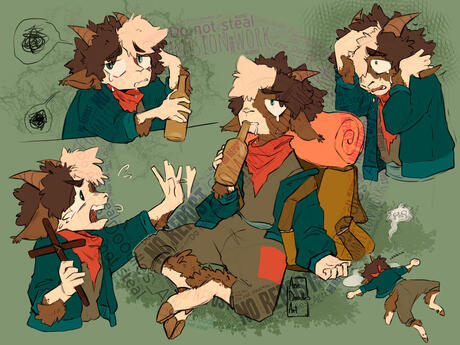 Hoja de bocetos (color)