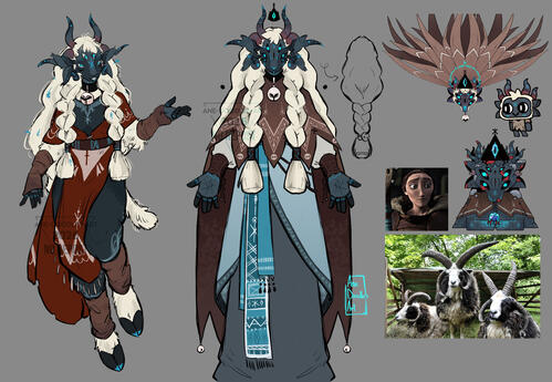 Cotl AU (Fanart) Diseño de personaje